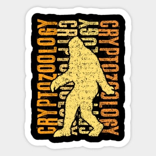 Bigfoot Sasquatch Cryptozoology Sticker